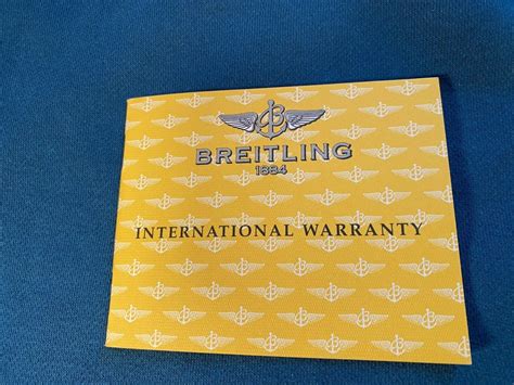 breitling e warranty|breitling warranty registration.